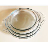 Pyrex England Spectrum ovenschalen